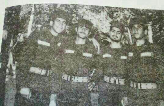 تصویری تاریخی از دوران سربازی روحانی تصویری تاریخی از دوران سربازی روحانی