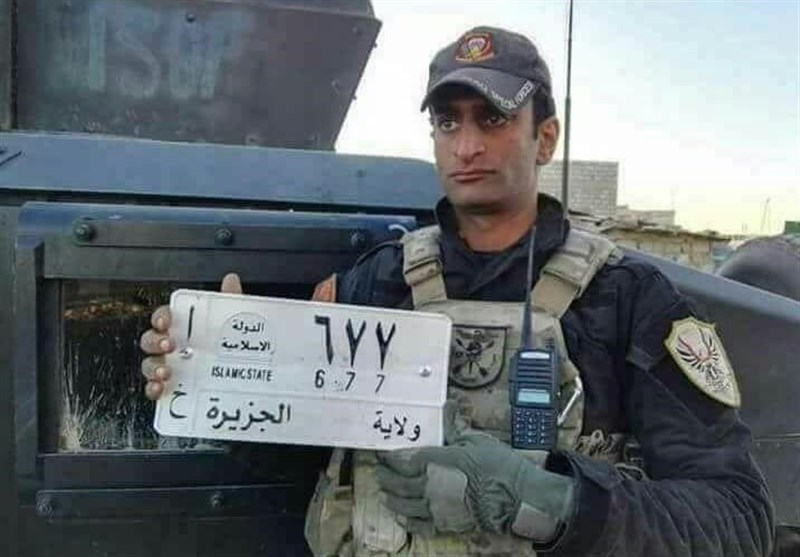 پلاک خودروهای داعش