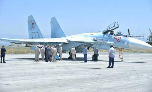 جدیدترین جنگنده روسیه در سوریه +عکس