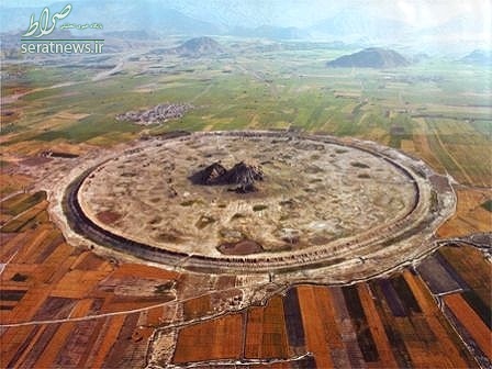 عکس/ اولین شهر دایره‌ای جهان در ایران