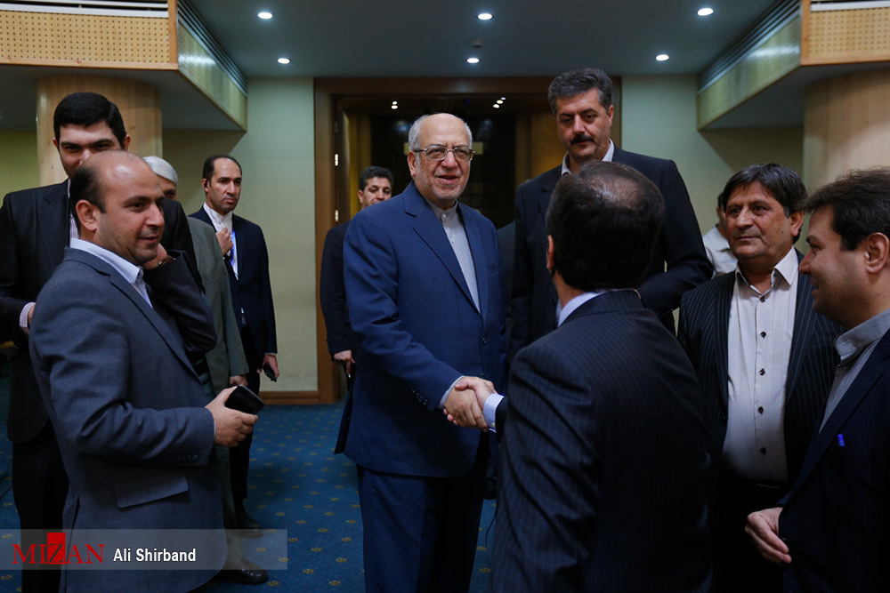 عکس/ آخرین حضور نعمت‌زاده به عنوان وزیر صنعت در روز صنعت و معدن