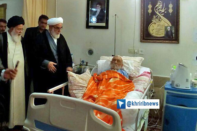 رئیس دفتر مقام معظم رهبری از آیتلله معصومی عیادت کرد+عکس رئیس دفتر مقام معظم رهبری از آیتلله معصومی عیادت کرد+عکس