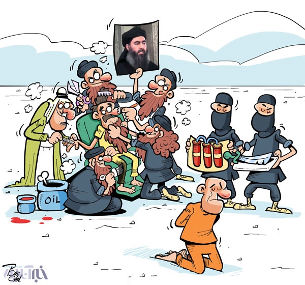 کاریکاتور/ تدارک داعش برای رهبر جدید!