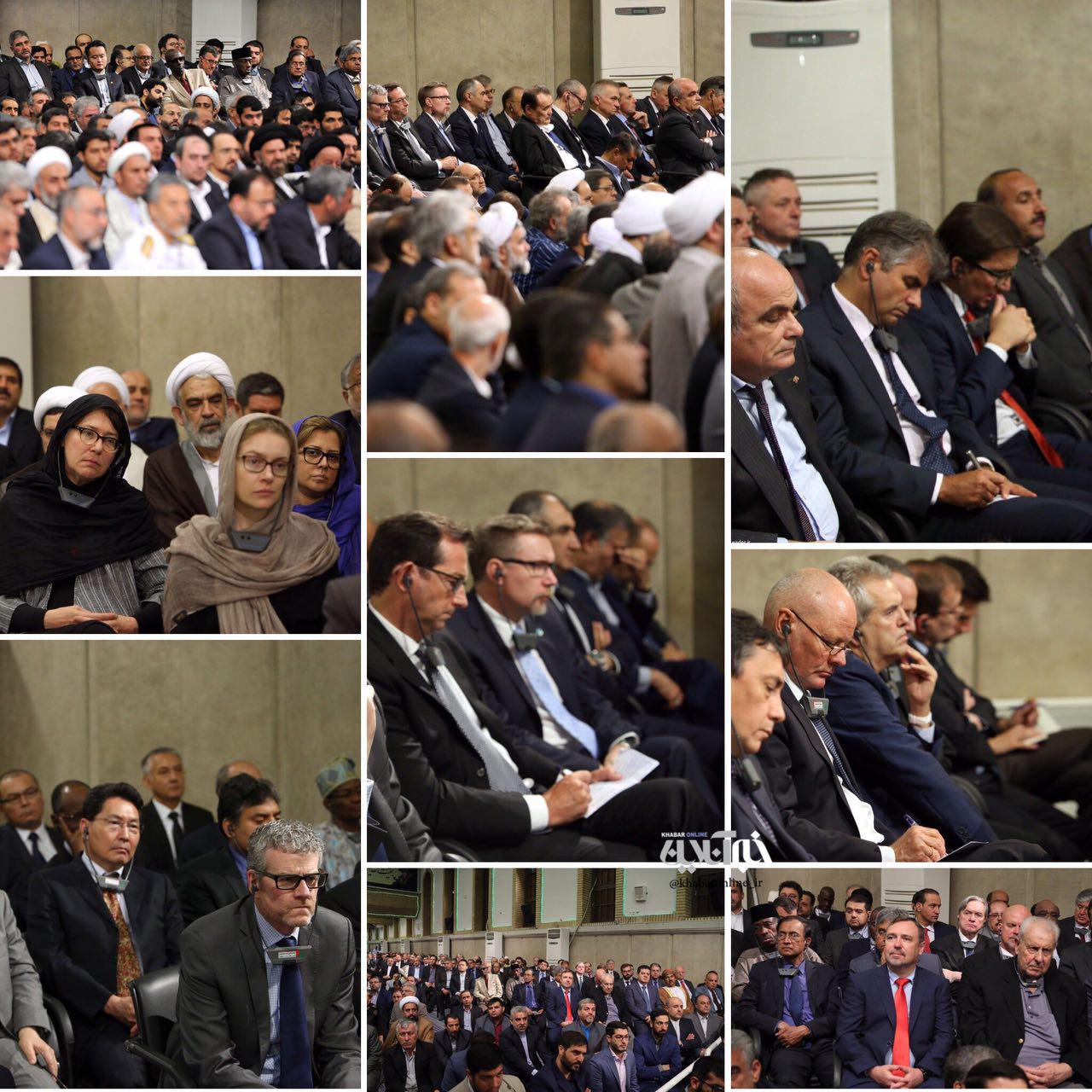 عکس/ همه میهمانان خارجی مراسم تنفیذ