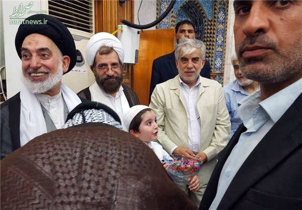 خطبهخوانی امام جمعه نجف به زبان فارسی +عکس خطبهخوانی امام جمعه نجف به زبان فارسی +عکس