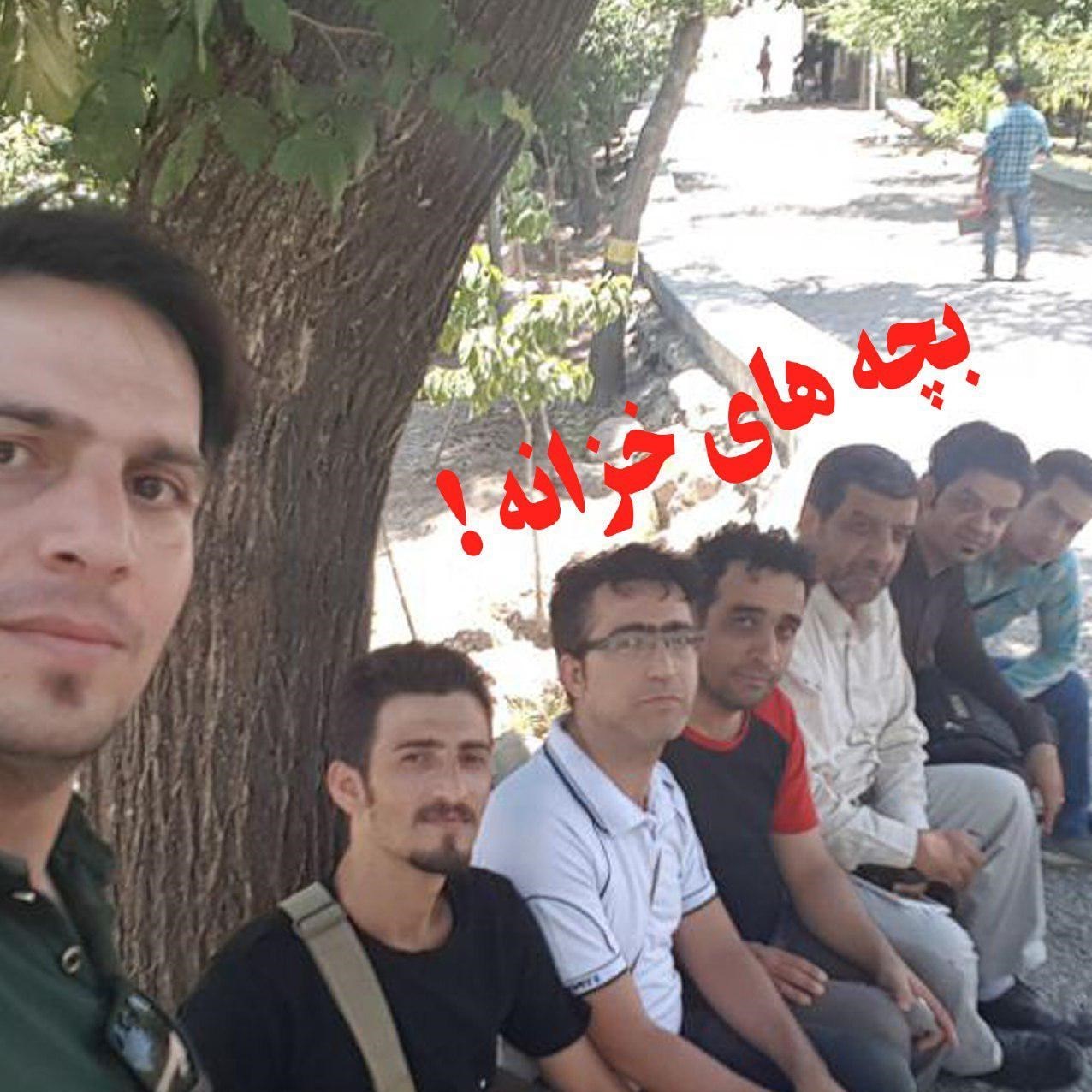 عکس ضرغامی با بچههای خزانه عکس ضرغامی با بچههای خزانه