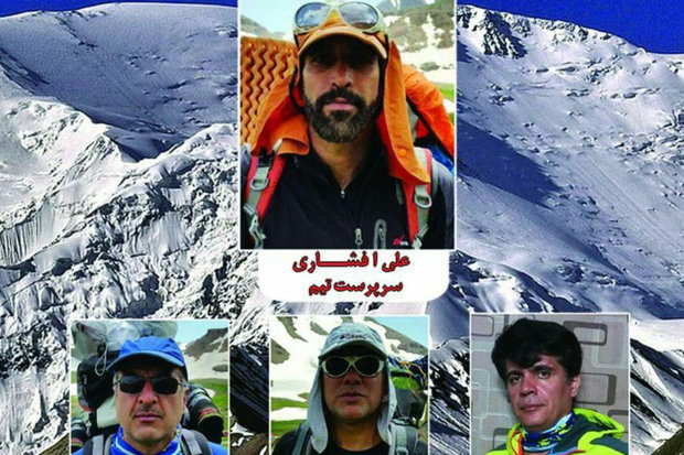فوت یکی از ۵ کوهنورد ورامینی در فوت یکی از ۵ کوهنورد ورامینی در