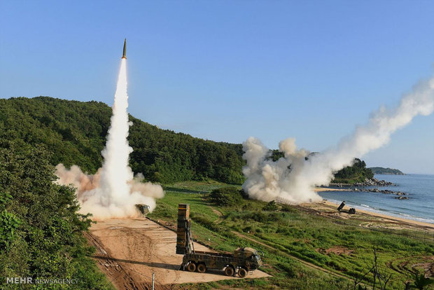 کره جنوبی آزمایش موشکی انجام داد+عکس