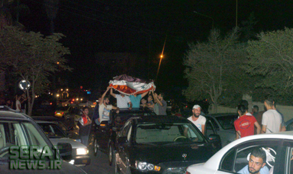 تصاویر/جشن در سوریه بعد از تساوی با ایران