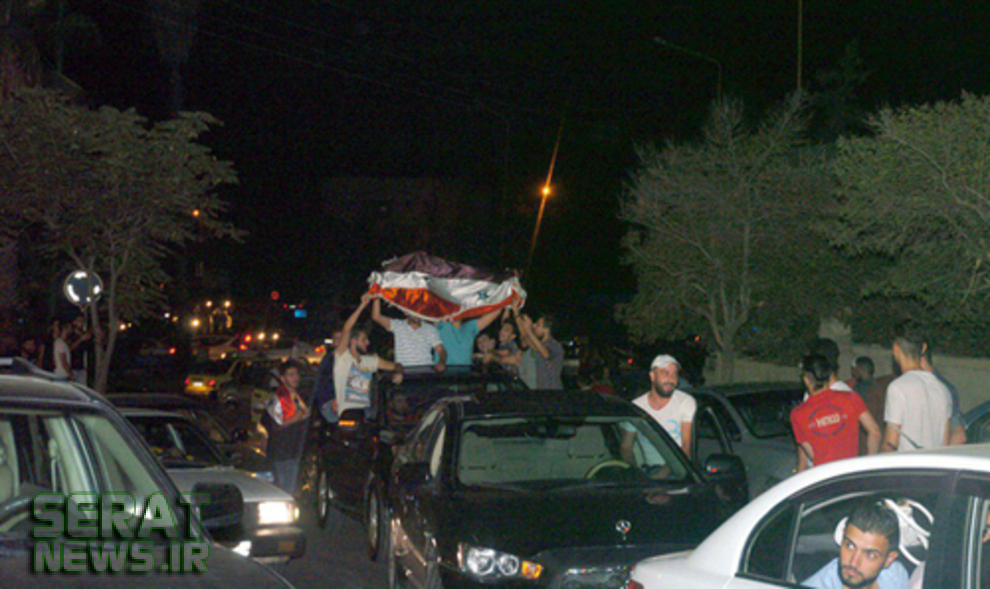 تصاویر/جشن در سوریه بعد از تساوی با ایران تصاویر/جشن در سوریه بعد از تساوی با ایران