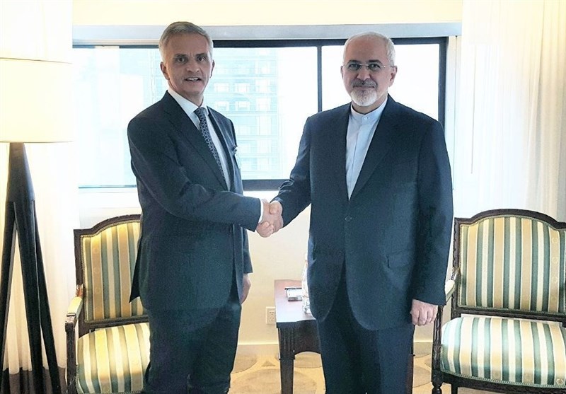 ظریف با همتای سوئیسی خود دیدار کرد +عکس ظریف با همتای سوئیسی خود دیدار کرد +عکس