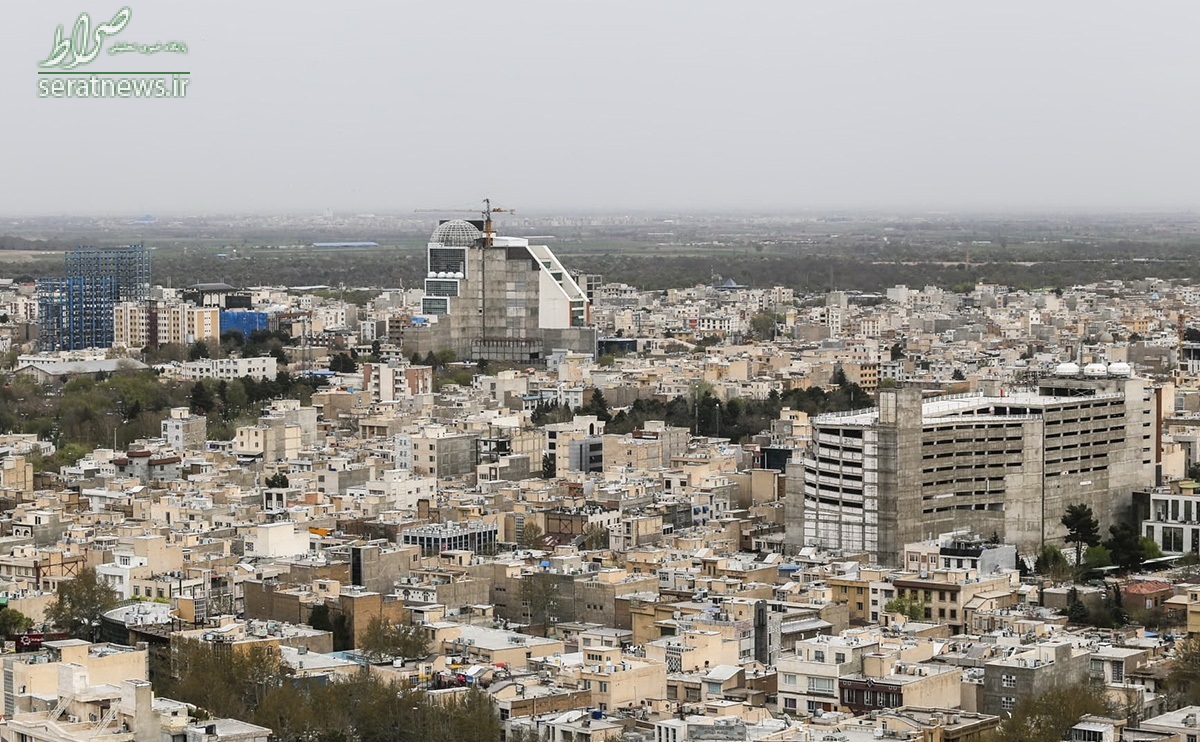 نمای هوایی قزوین نمای هوایی قزوین