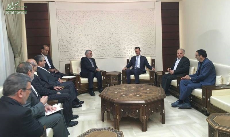 عکس/ دیدار بروجردی با بشار اسد در دمشق عکس/ دیدار بروجردی با بشار اسد در دمشق