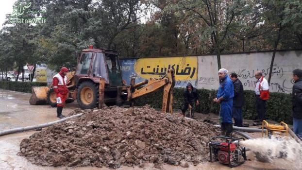 امدادرسانی به سیل زدگان در اردبیل+عکس امدادرسانی به سیل زدگان در اردبیل+عکس