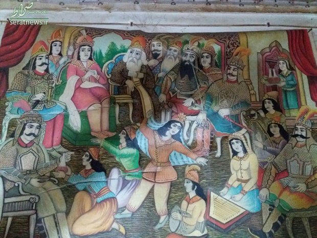 آخرین بازمانده از نسل نقاشان قهوه‌خانه‌ای +تصاویر