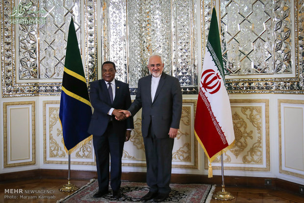 تصاویر/ دیدار وزرای خارجه ایران و تانزانیا
