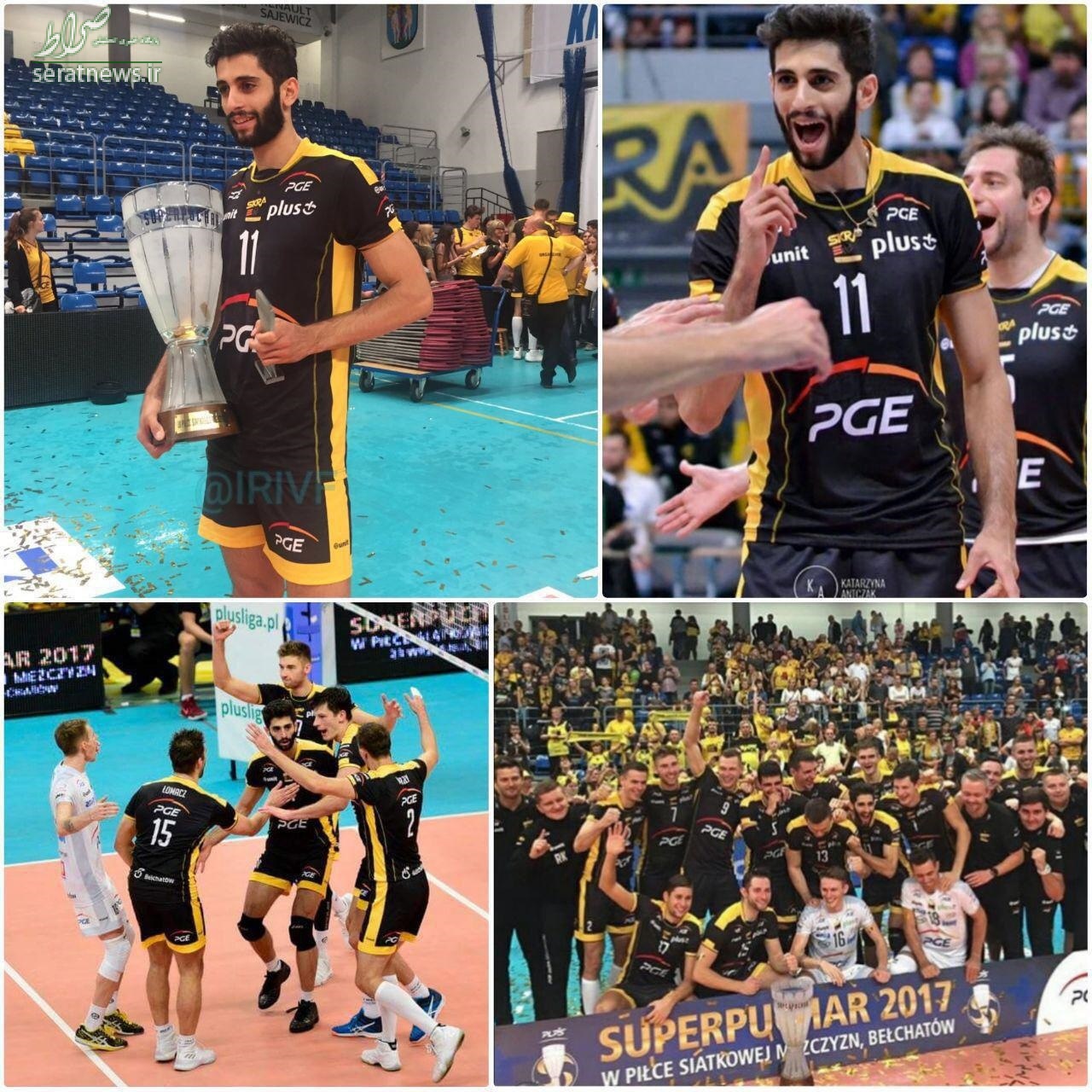 عکس/ اولین جام ملی‌پوش والیبال ایران در لهستان