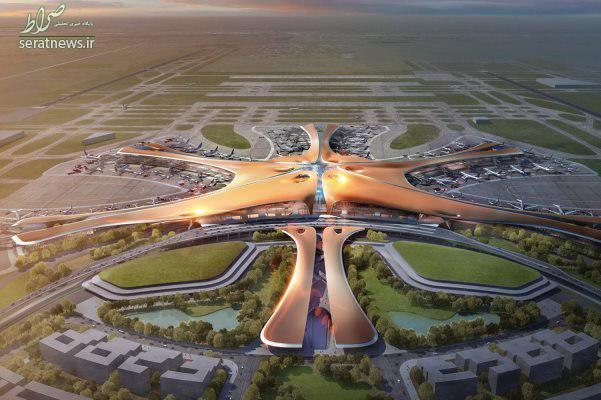 عکس/ بزرگترین فرودگاه جهان در پکن