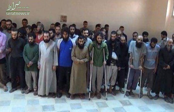 صدها داعشی در الرقه تسلیم شدند +عکس