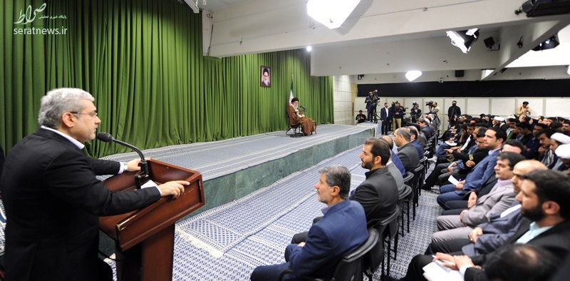 دیدار نخبگان جوان علمی با رهبر انقلاب دیدار نخبگان جوان علمی با رهبر انقلاب
