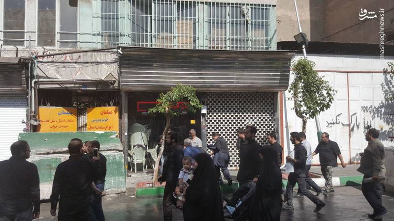 شهرداری تهران از دادن آب هم به تشییع‌کنندگان خودداری کرد +عکس