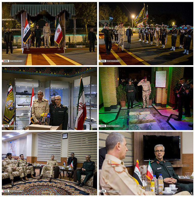 عکس/دیدار رئیس ستاد ارتش عراق با سرلشکر باقری