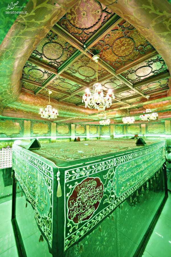 عکس/نمایی از داخل ضریح سیدالشهدا (ع)