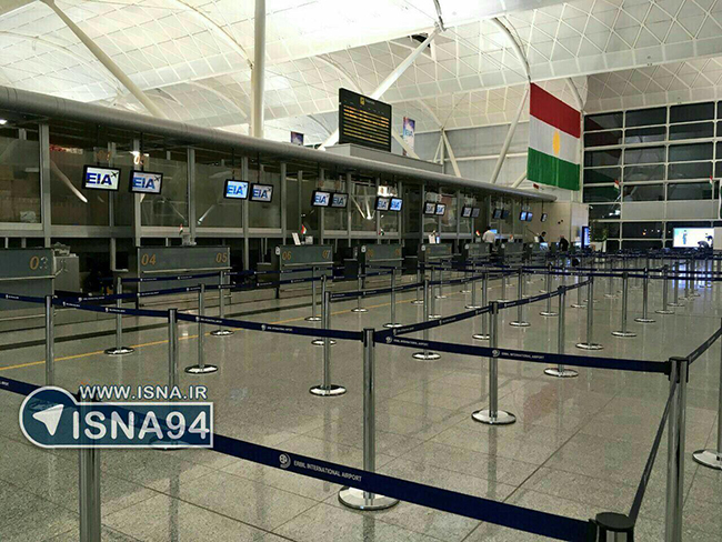 عکس/وضعیت کنونی فرودگاه اربیل