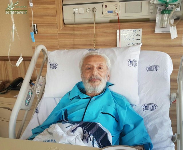 اظهارات جمشید مشایخی پیش از جراحی+عکس اظهارات جمشید مشایخی پیش از جراحی+عکس