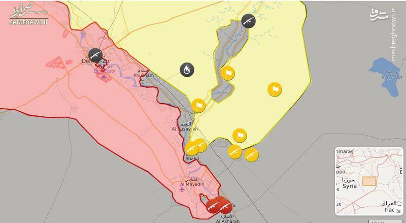 ائتلاف آمریکایی با داعش به توافق رسید +نقشه
