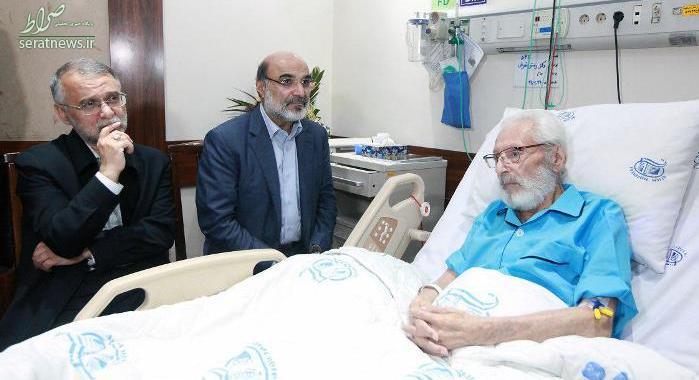 رئیس رسانه ملی از جمشید مشایخی عیادت کرد رئیس رسانه ملی از جمشید مشایخی عیادت کرد