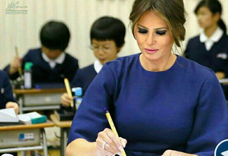 عکس/ تمرین املای ملانیا در ژاپن