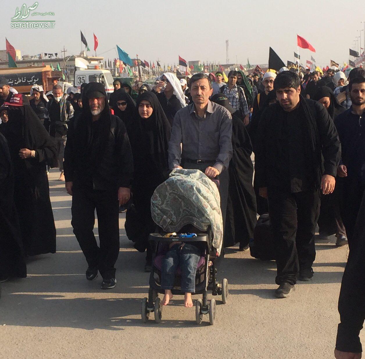 عکس/ فتاح و نوه اش در راهپيمايي اربعين عکس/ فتاح و نوه اش در راهپيمايي اربعين