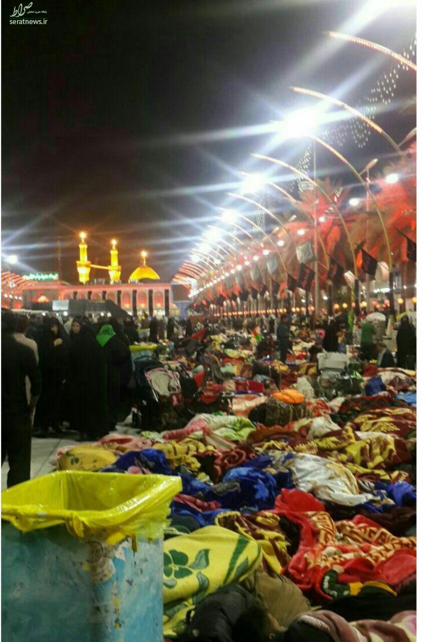 عکس/ آرامش در بین الحرمین پس از زلزله