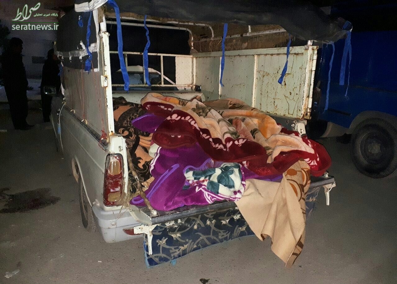 تصویری دلخراش از قربانیان زلزله در قصرشیرین تصویری دلخراش از قربانیان زلزله در قصرشیرین