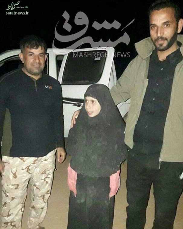 عکس/ نجات دختر ایزدی دربند داعشی ها عکس/ نجات دختر ایزدی دربند داعشی ها