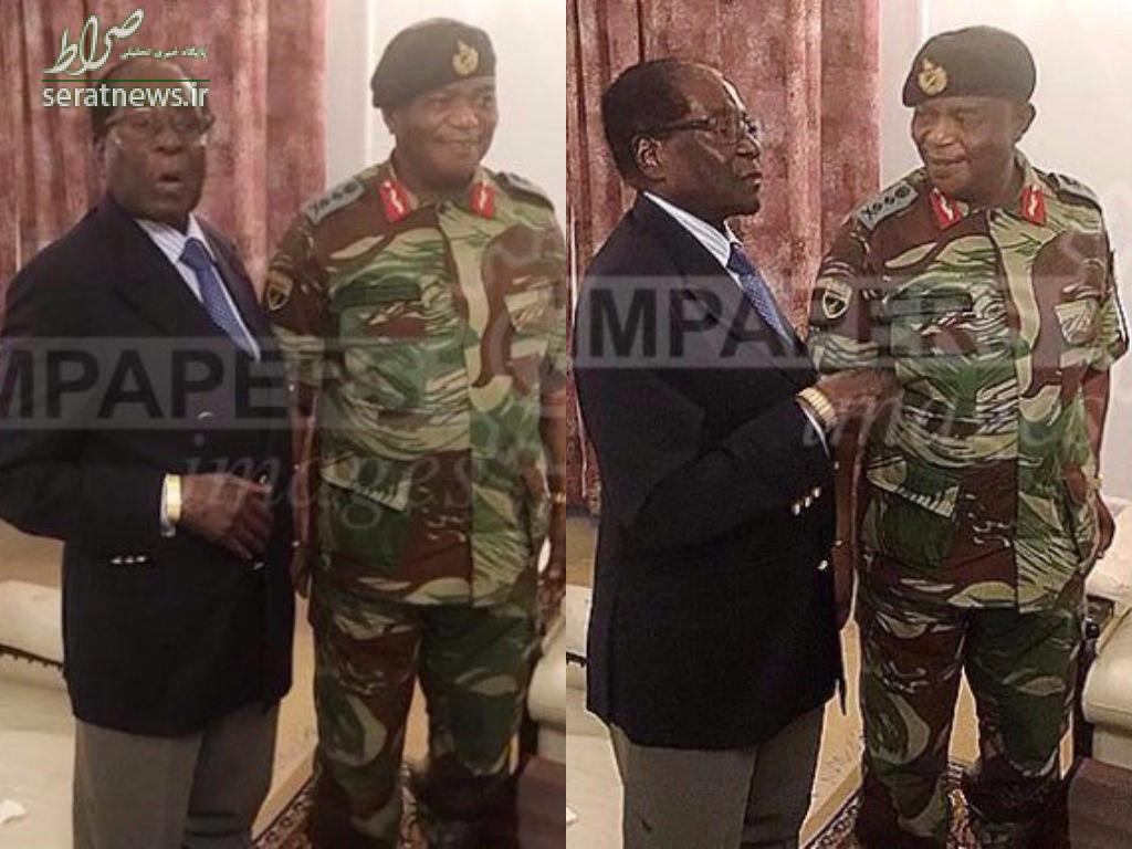 عکس/ اولین تصاویر از موگابه بعد از بازداشت عکس/ اولین تصاویر از موگابه بعد از بازداشت