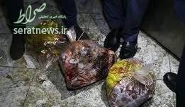 عرضه جگرهای فاسد رنگ شده با خون + عکس عرضه جگرهای فاسد رنگ شده با خون + عکس
