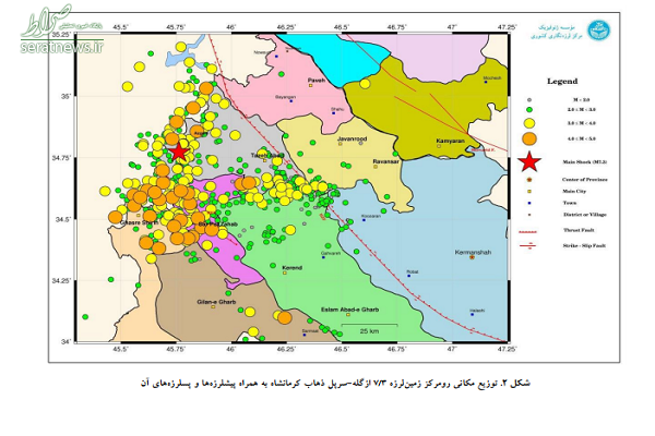کانون زمین لرزه اخیر کجا بود؟ +تصاویر