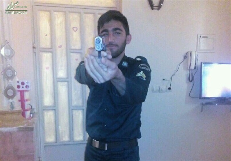 پلیسی که در درگیری با داعش به شهادت رسید+عکس