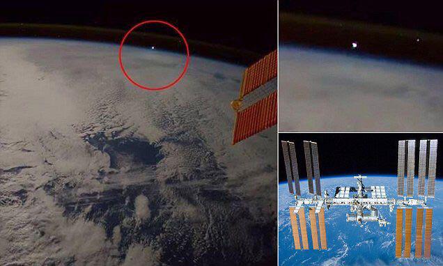 تصوير منتشر شده فضانوردان از موجودات بيگانه تصوير منتشر شده فضانوردان از موجودات بيگانه