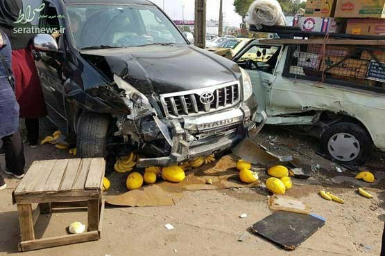 عکس/ تصادف شدید سرمربی ملوان