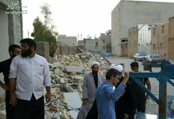 حضور۱۲۰۰ نفر از روحانیون و طلاب بسیجی در نقاط زلزله زده کرمانشاه