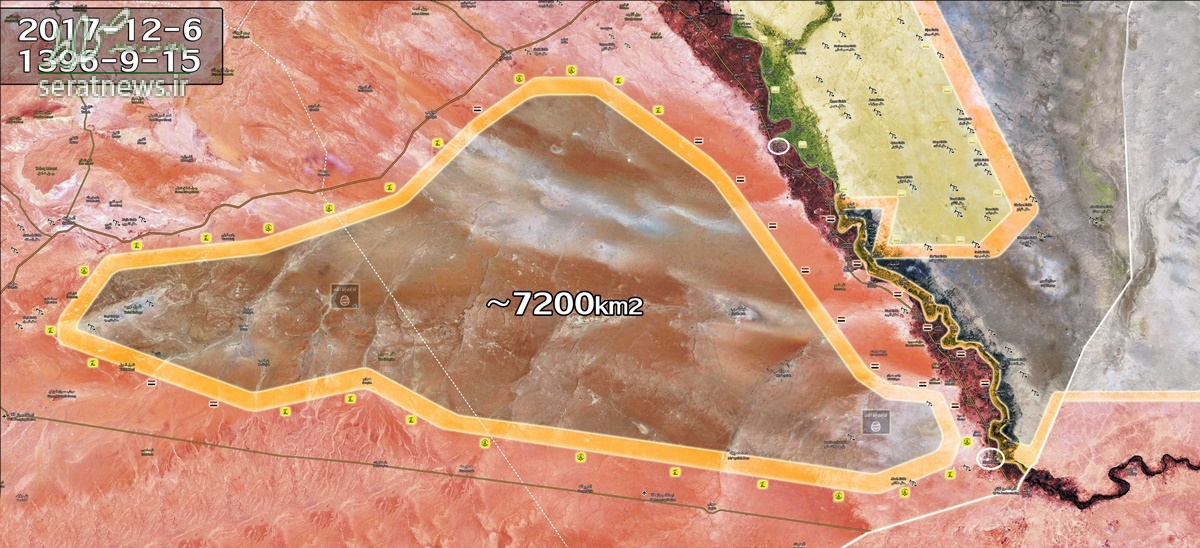 پاکسازی بیابان‌های دیرالزور از داعش+تصاویر