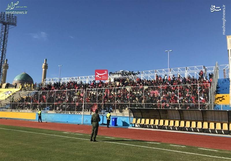 جایگاه پرسپولیسیها در جم پُر شد +عکس جایگاه پرسپولیسیها در جم پُر شد +عکس