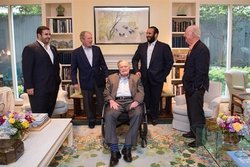 دیدار «بن سلمان» با «بوش» پدر و پسر