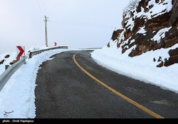 تردد در محور کرج چالوس بدون زنجیر چرخ ممنوع شد