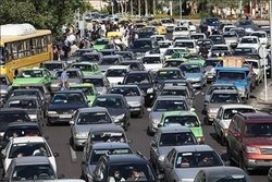 وضعیت ترافیکی معابر تهران بزرگ در اولین روز هفته
