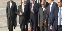 وزیر خارجه ایران وارد «اربیل» شد