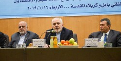 همایش تجاری ایران و عراق در کربلا با حضور ظریف